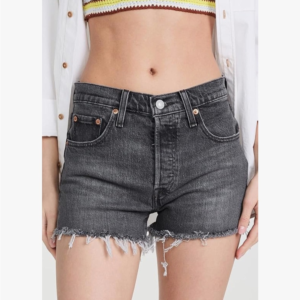 Levi’s button fly shorts